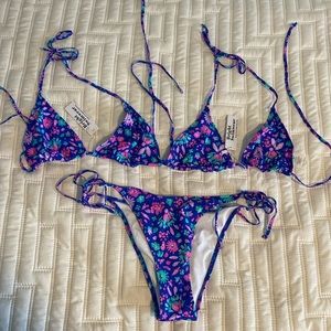 Bright swimwear swimsuit